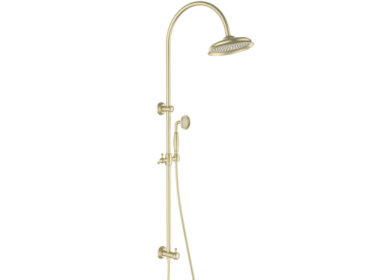 Clasico Combination Shower Set - Brushed Gold