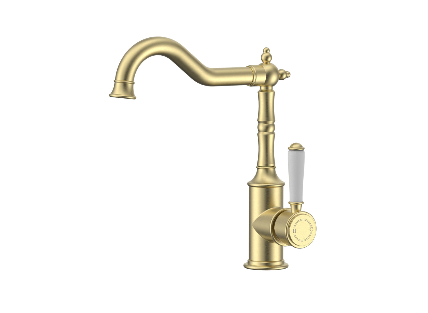 Clasico Sink Mixer - Brushed Gold