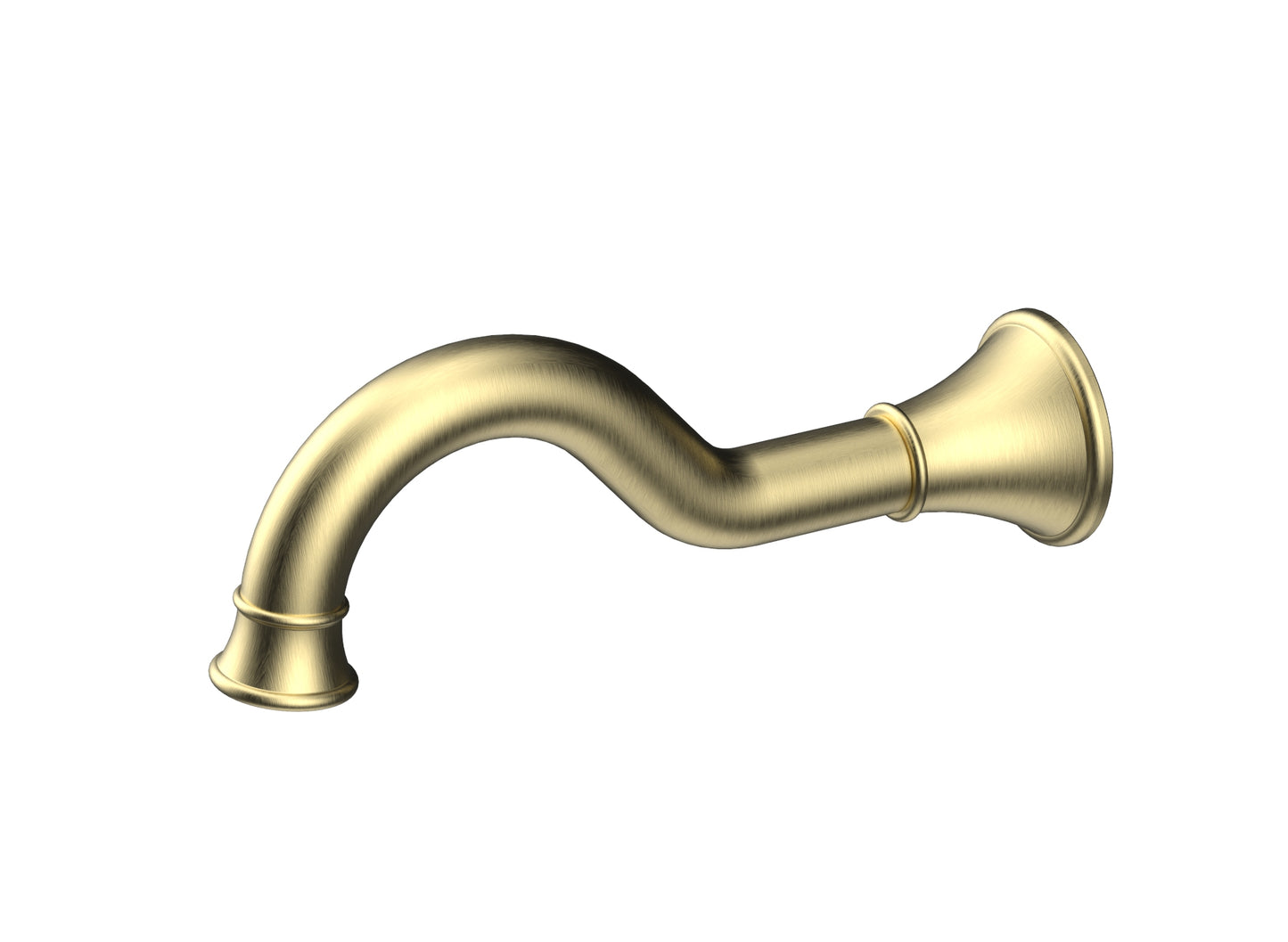 Clasico Spout - Brushed Gold
