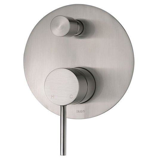Hali Wall Mixer with Diverter - Brushed Nickel