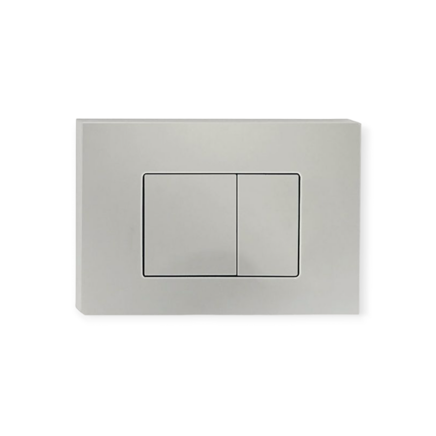 Access Square Button Plate - Chrome