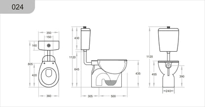 Calla Care Toilet Suite