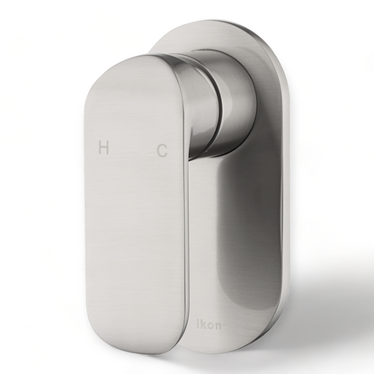 Kara Wall Mixer - Brushed Nickel