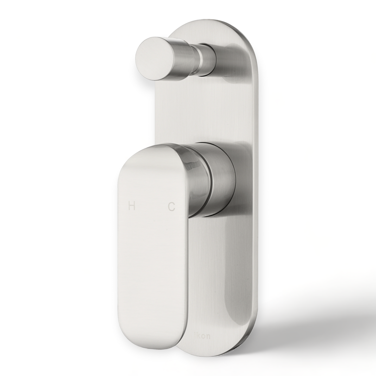 Kara Wall Mixer with Diverter - Brushed Nickel