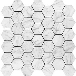 Marble Express Natural Stone Mosaic - Hexagon