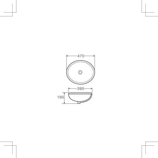 Undermount Basin Vector Nue Round Undermount Basin – BCP Interiors