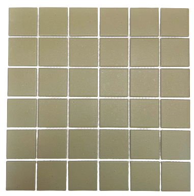 Square Mosaic Tiles - Olive