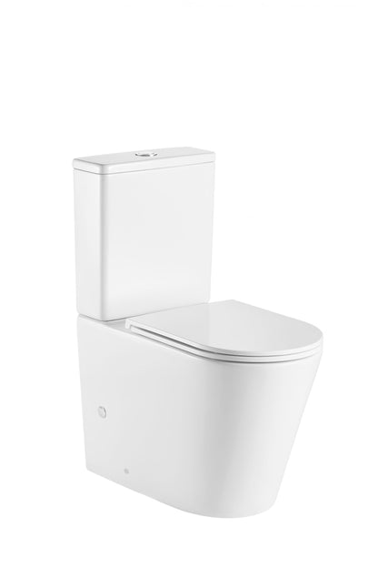Pani Wall-Faced Toilet - Matte White