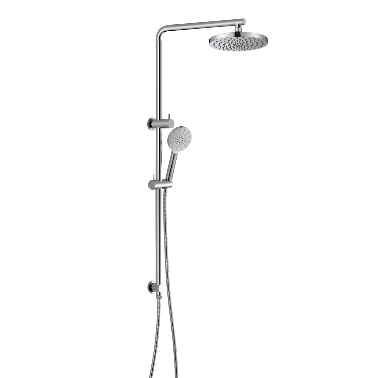 Cora Multi-function Shower Set 200mm - Brushed Nickel