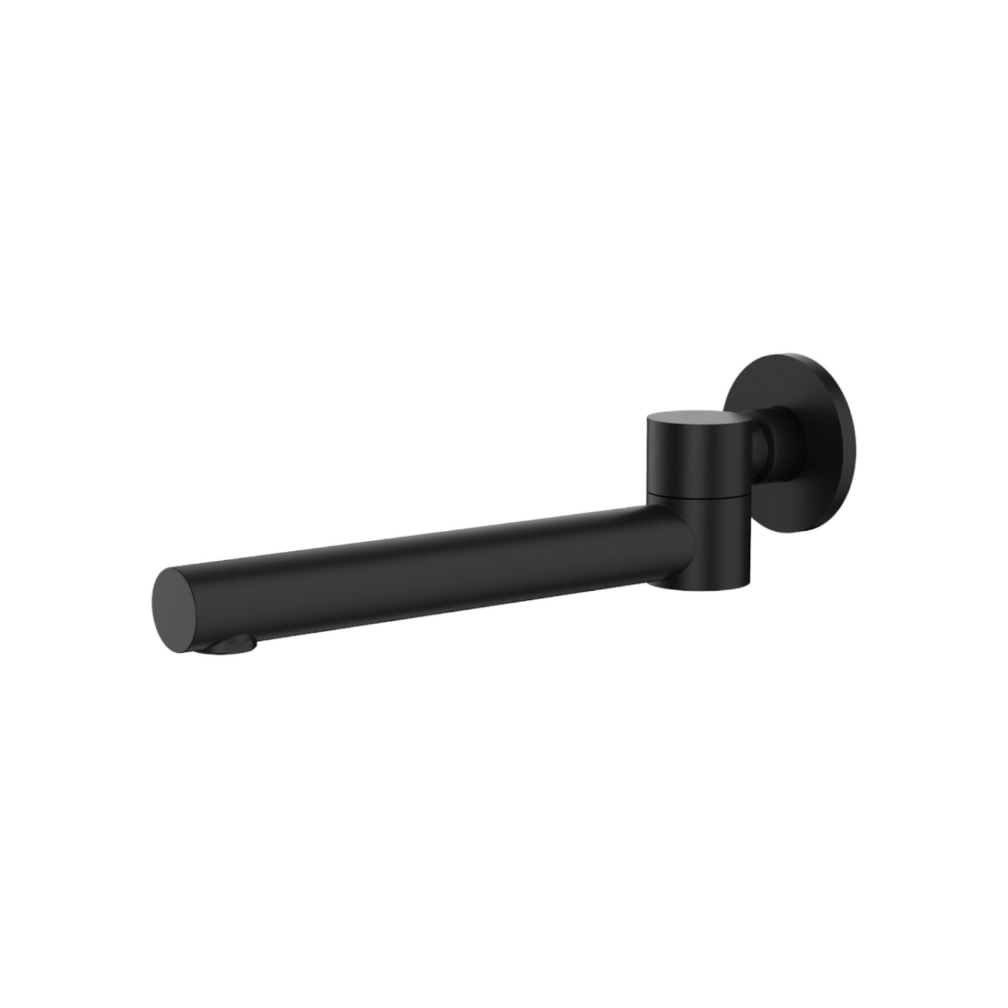 Otus Swivel Bath Spout - Matte Black