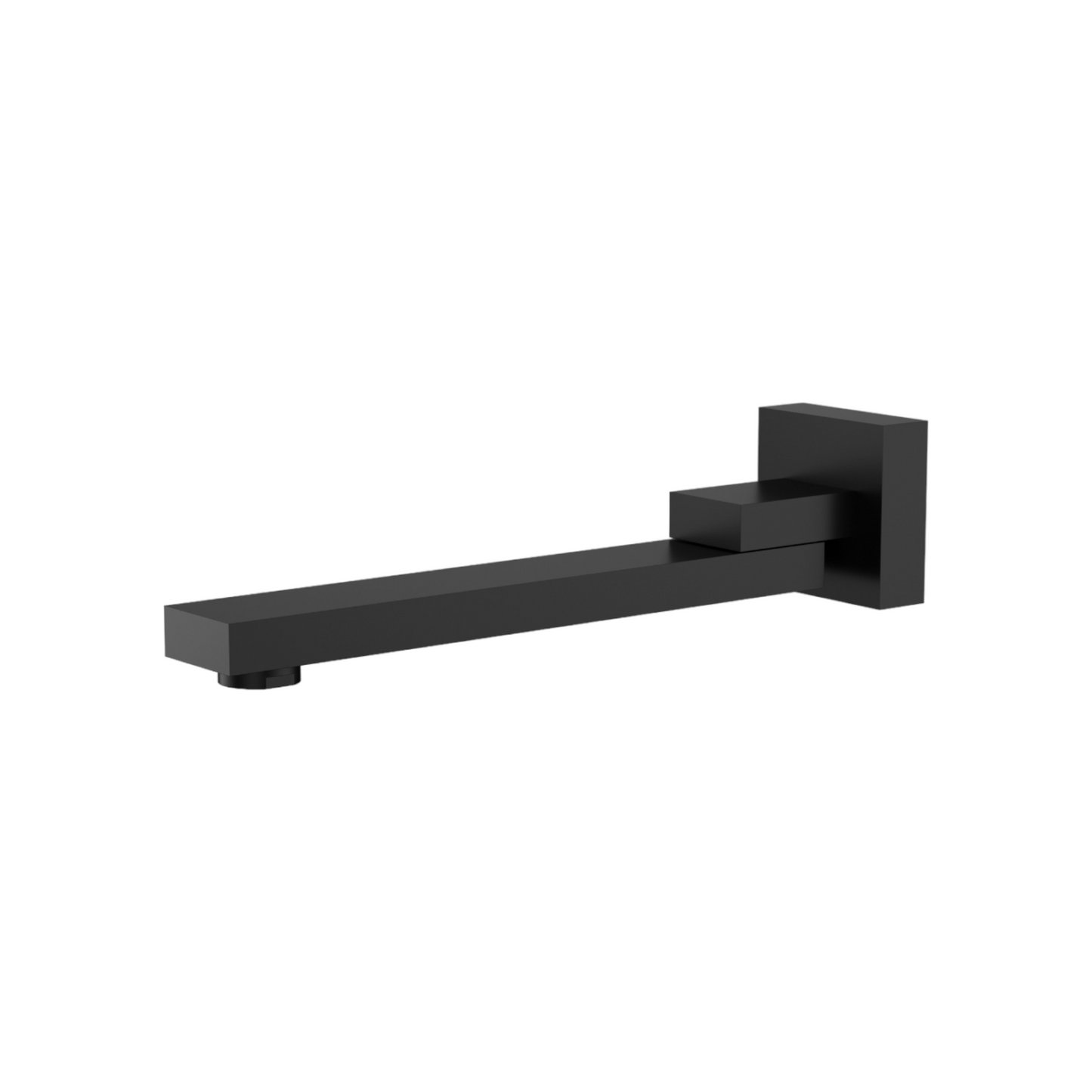 Rosa Swivel Bath Spout - Matte Black