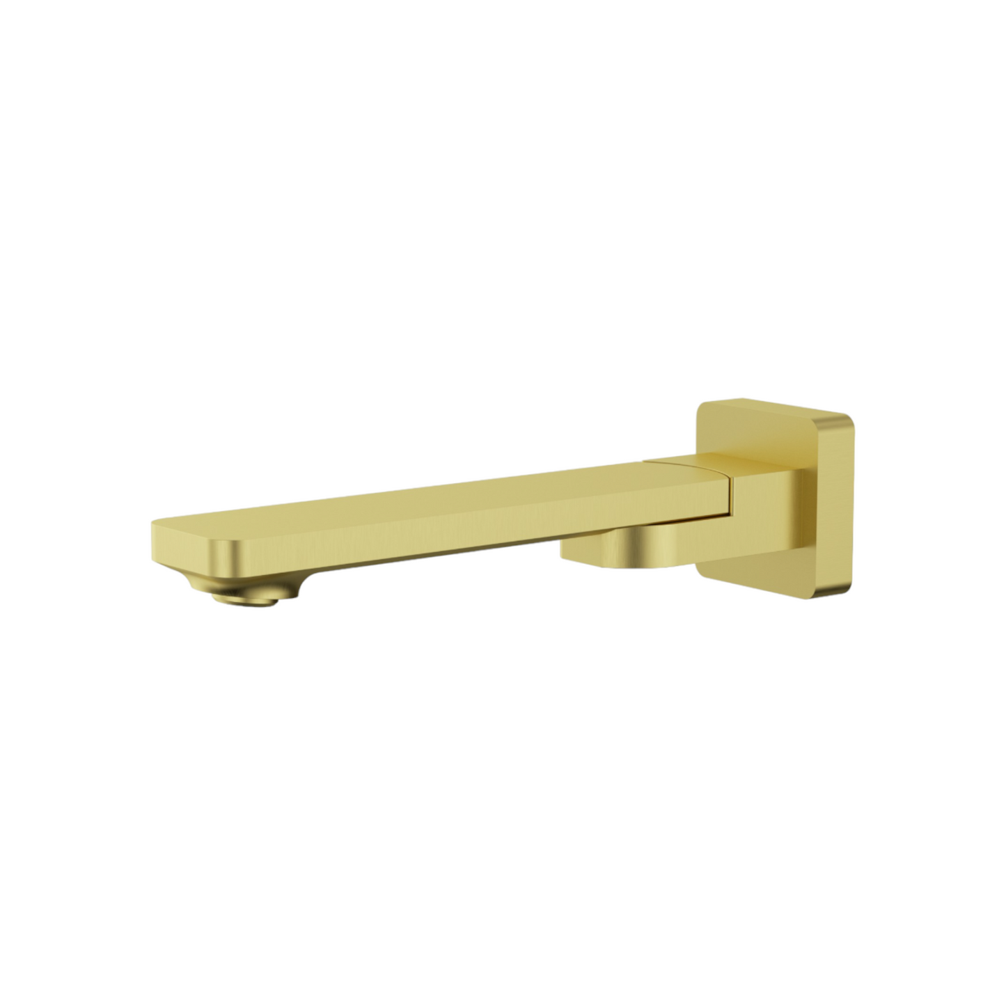 Ruki Swivel Bath Spout - Brushed Gold