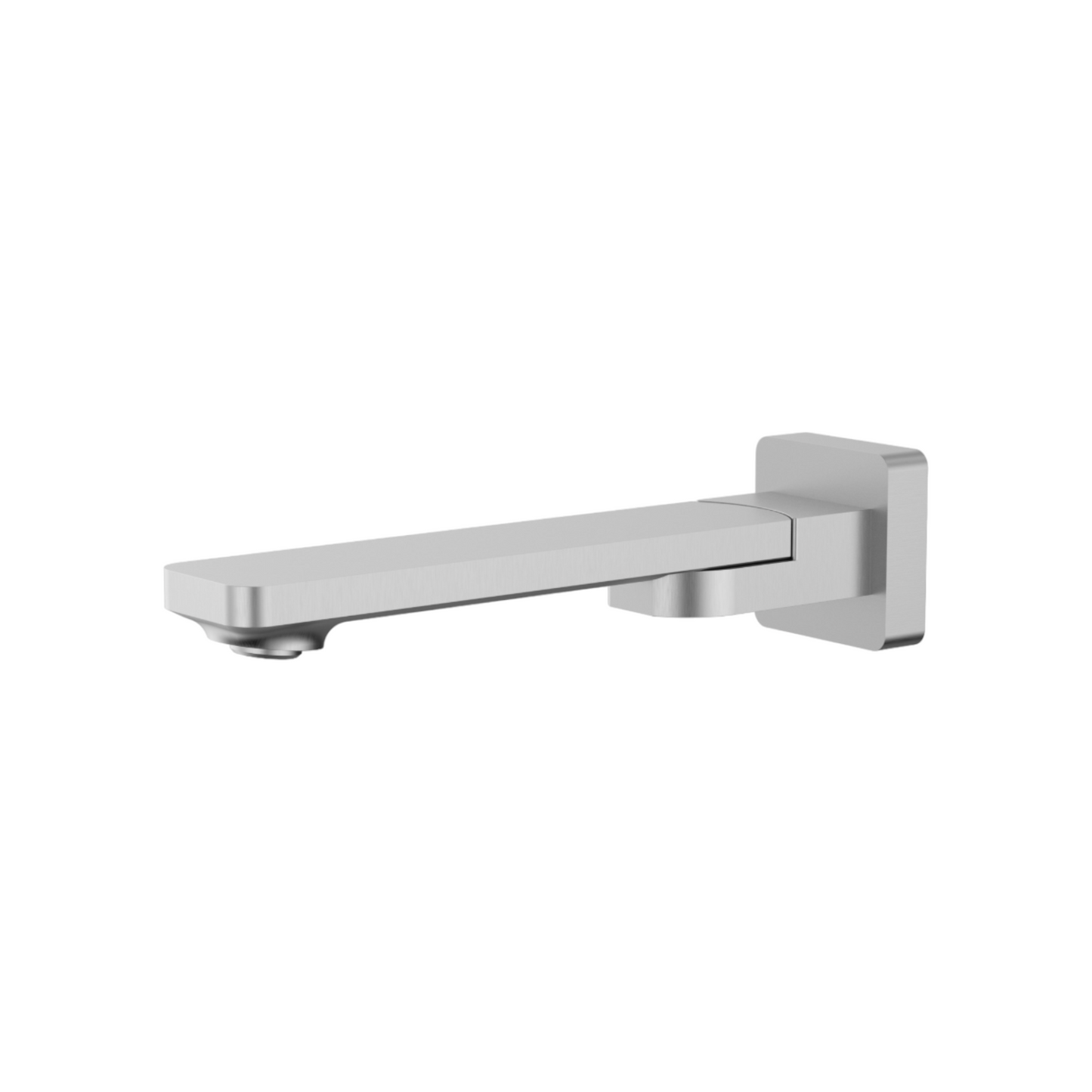 Ruki Swivel Bath Spout - Brushed Nickel