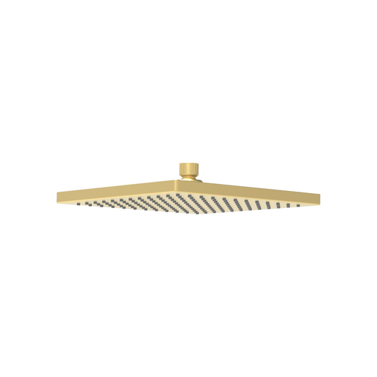 Rosa Square Overhead Shower - Brushed Gold