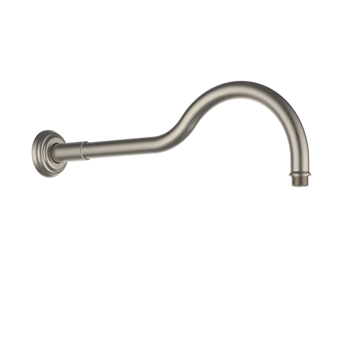 Clasico Shower Arm - Brushed Nickel