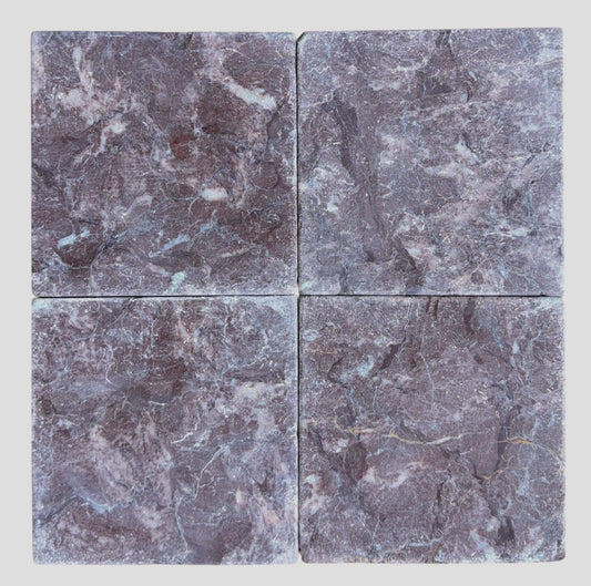Square Tumbled 150mm - Regal Purple