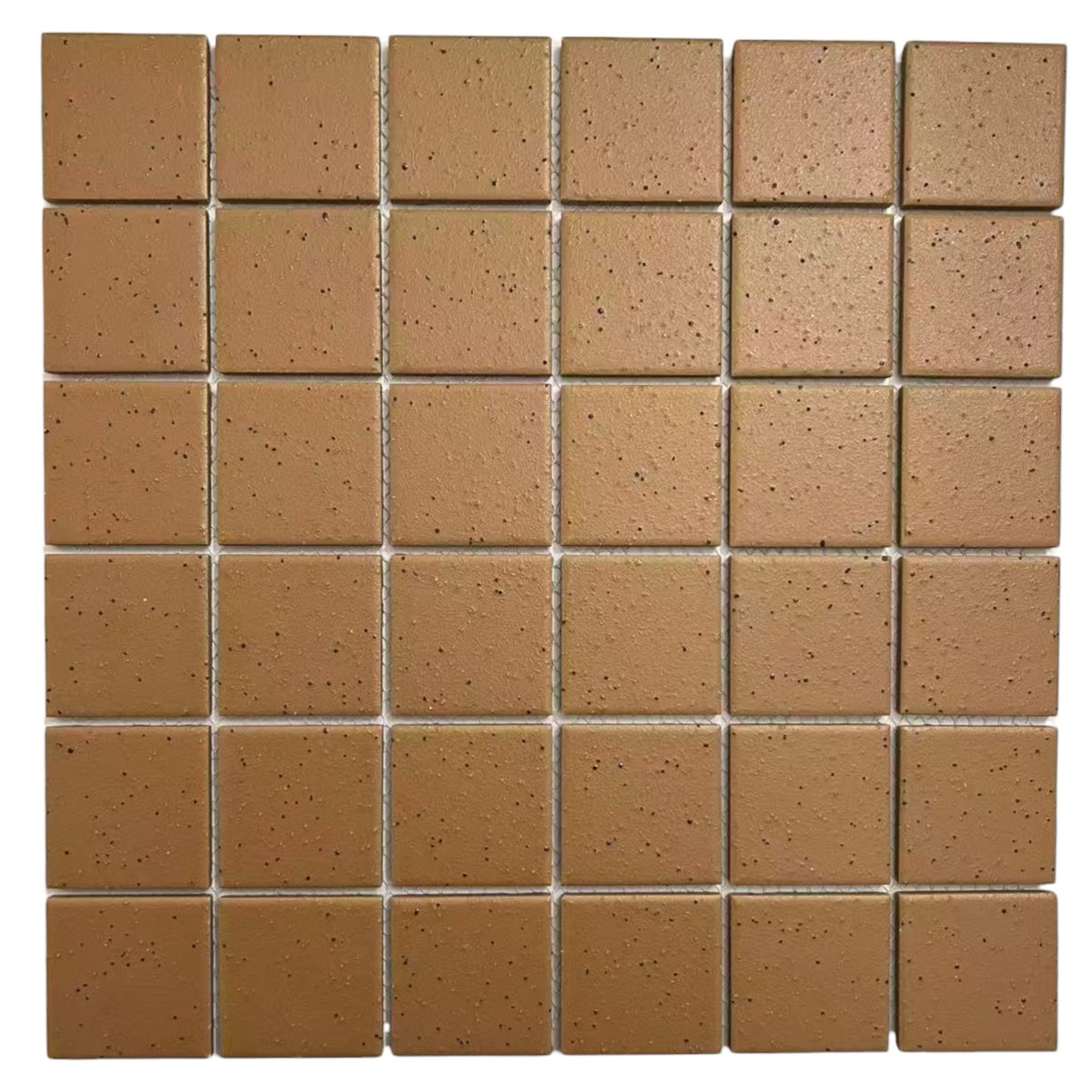 Square Mosaic Tiles - Clay Spekled