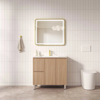 Rita Freestanding Cabinet - Elegant Oak