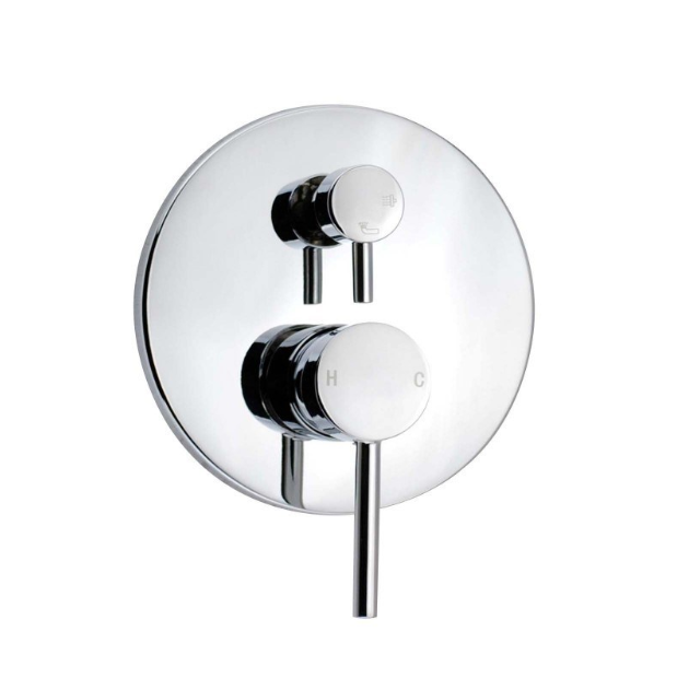 Lucid Pin Diverter Mixer - Chrome