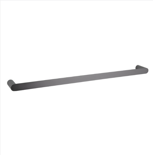 Rushy Single Towel Rail 600mm - Gunmetal