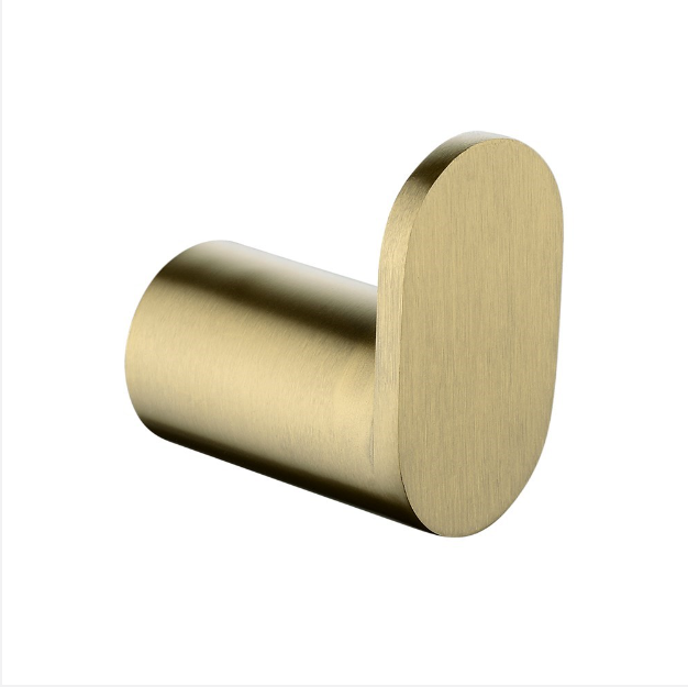 Rushy Robe Hook - Brushed Gold