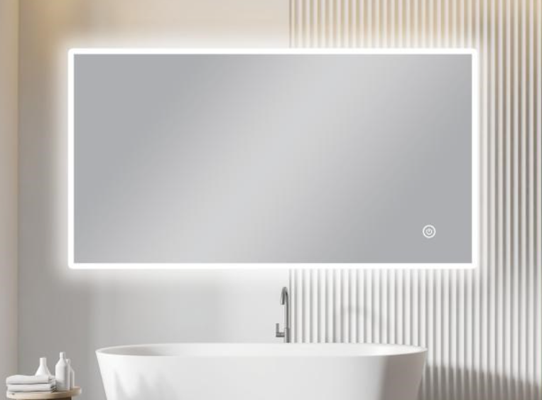 Carysil Sharpe Edged 3 Color Lighting Backlit LED Mirror 1500x800mm