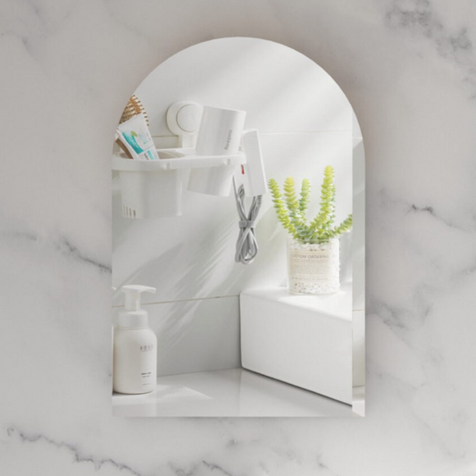 Carysil Imperial Arch Shaving Cabinet 600x900mm - Matte White