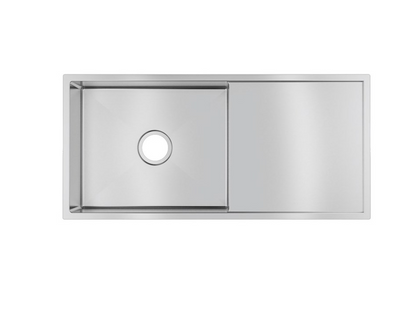 Chrome Stainless Steel Single Bowl Kitchen Sink 960x450x230