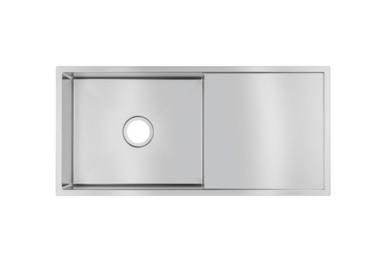 Chrome Stainless Steel Single Bowl Kitchen Sink 960x450x230