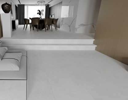 Ionic Silver Porcelain Tile