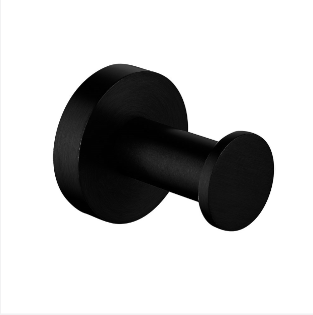 Lucid Pin Robe Hook - Matte Black