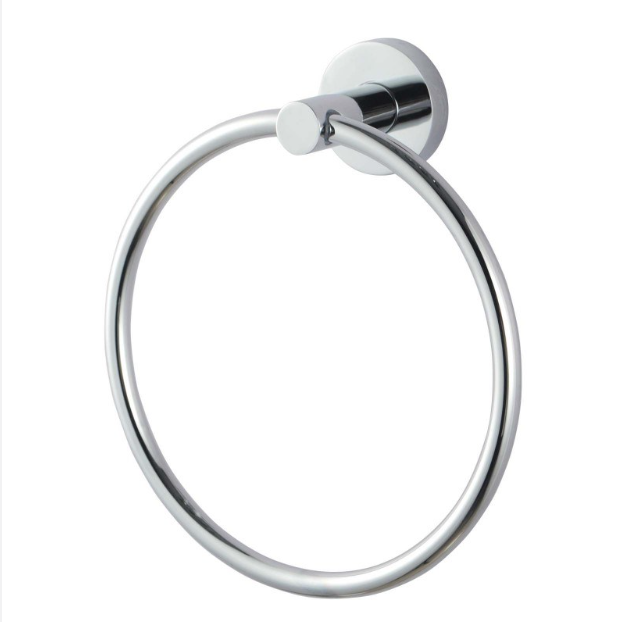 Lucid Pin Towel Ring - Chrome