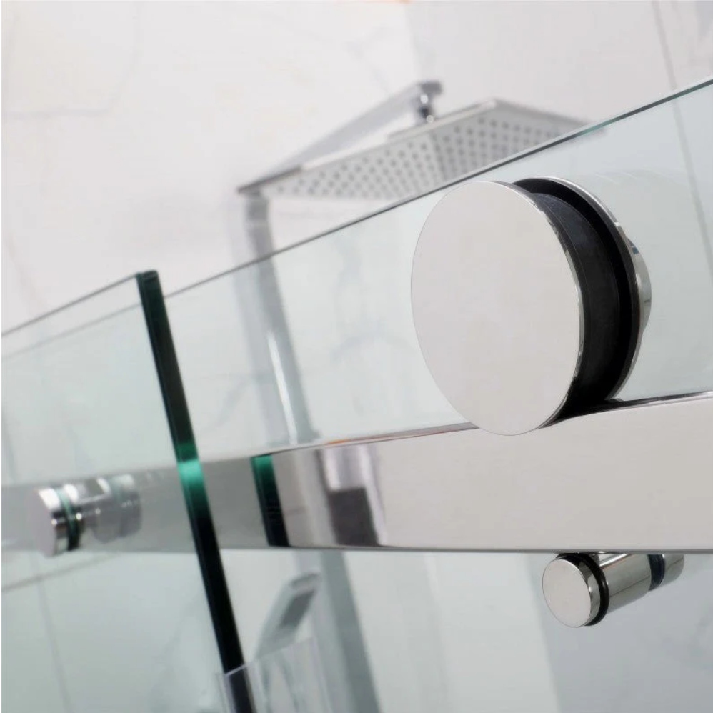 Over-bathtub Frameless Sliding Shower Screen