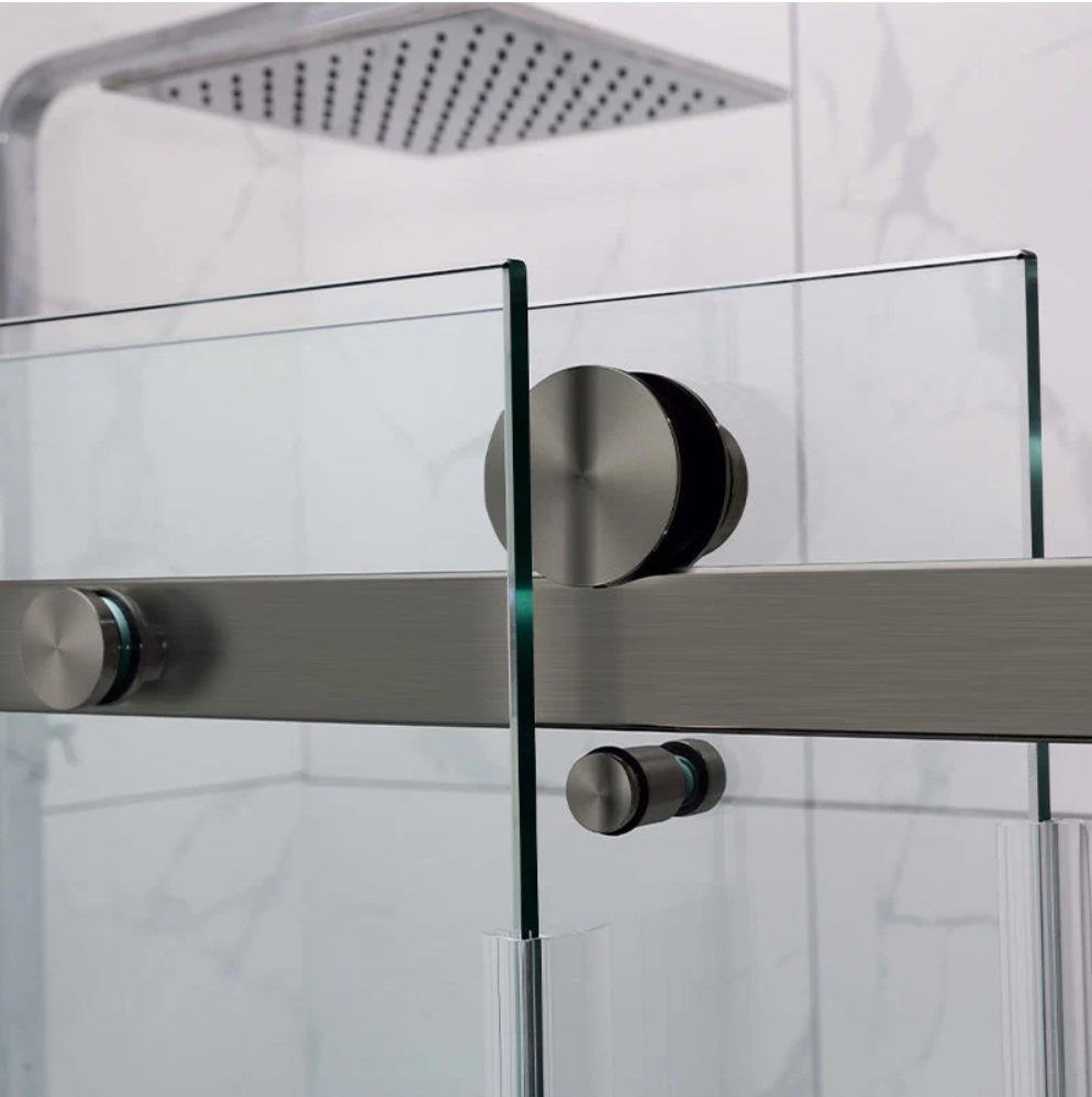 Over-bathtub Frameless Sliding Shower Screen