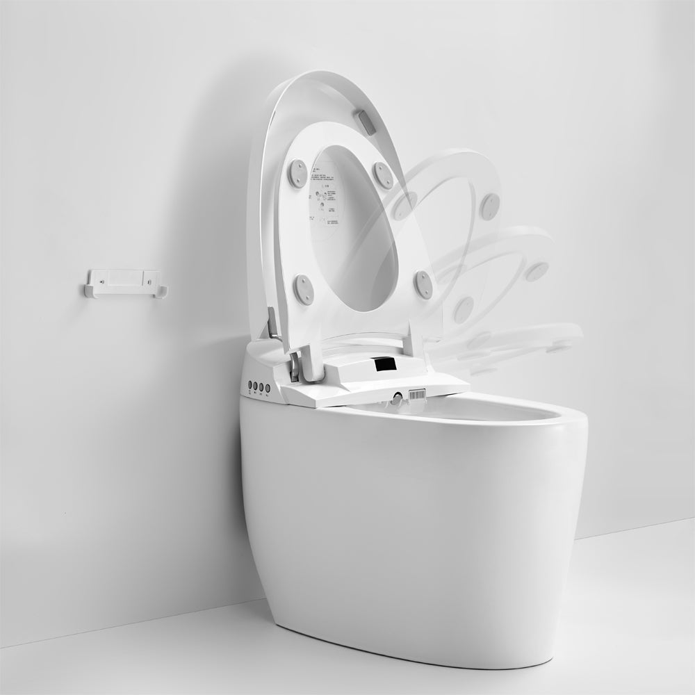Instant Heating Jet Siphon Flushing Smart Toilet