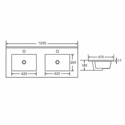 Rita Freestanding Cabinet - Elegant Oak