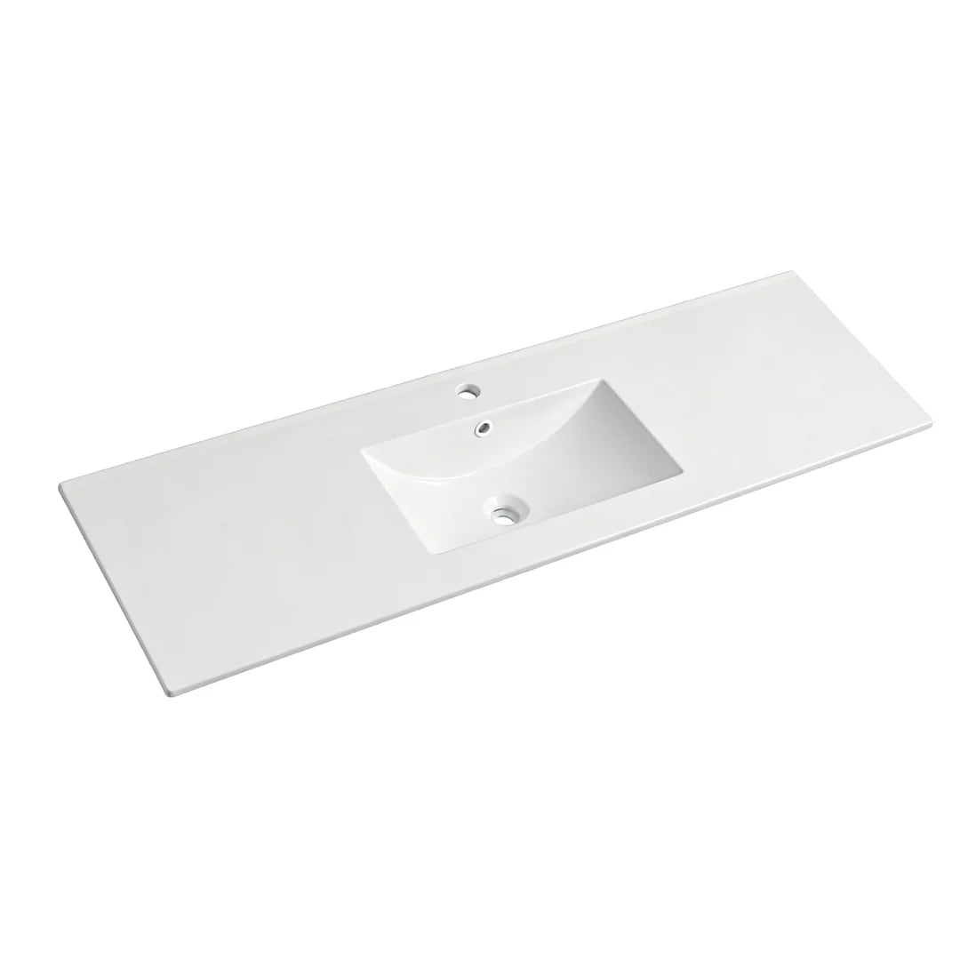 Pairs Wall-Hung Vanity – Walnut Woodmatt