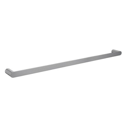 Bellino Solid Brass Single Towel Rail 800mm - Brushed Nickel