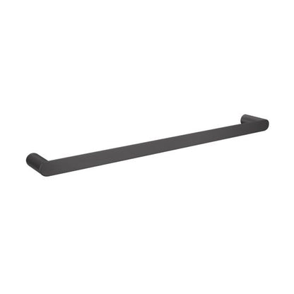 Bellino Solid Brass Single Towel Rail 600mm - Gunmetal