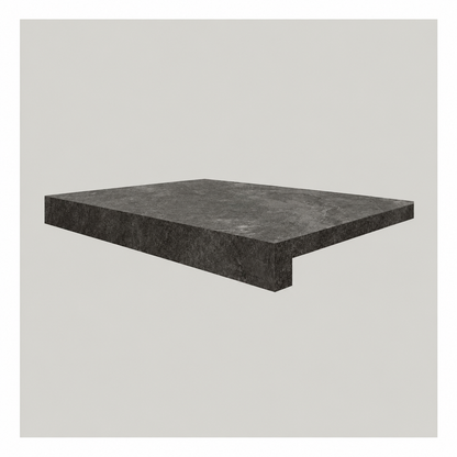 Quartzite 20mm Pavers Drop Edge - Charcoal