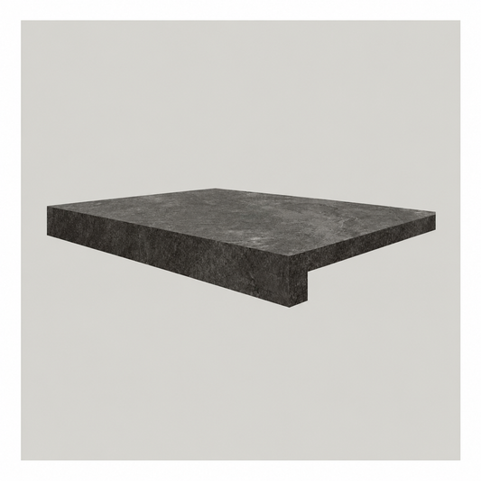 Quartzite 20mm Pavers Drop Edge - Charcoal