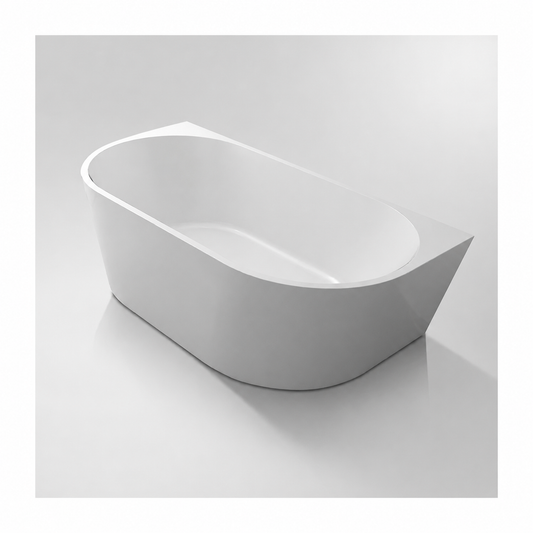 Nalpa Back-To-Wall Bathtub