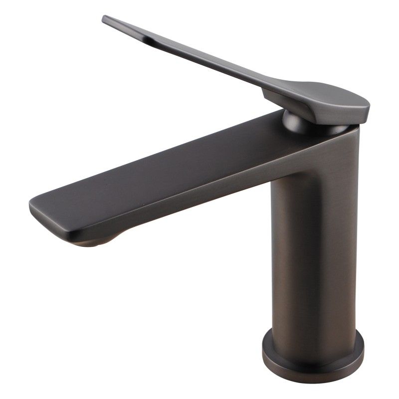 Rushy Basin Mixer - Gunmetal