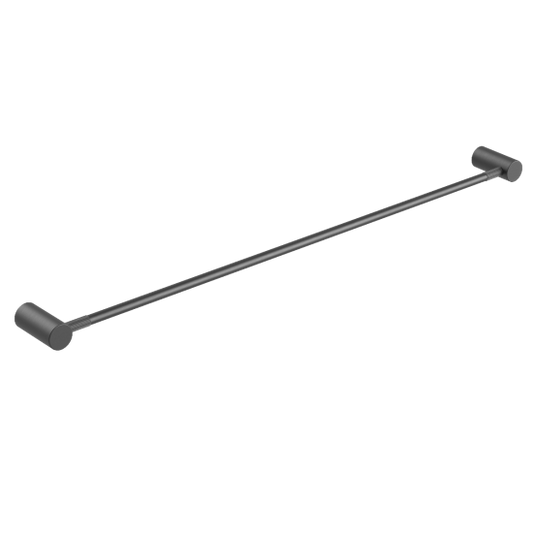Caddence Single Towel Rail 800mm - Gunmetal