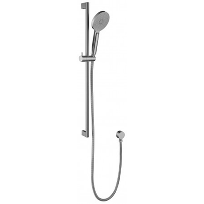 Cora Round Sliding Shower Set - Brushed Nickel