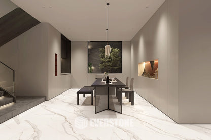 MEGASLIM™ VeinTech™ Full Body Porcelain Slab - Calacatta Vagli