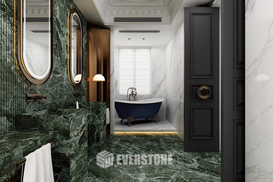 MEGASLIM™ VeinTech™ Full Body Porcelain Slab - Verde