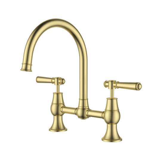 Clasico Bridge Kitchen Set - Brushed Gold