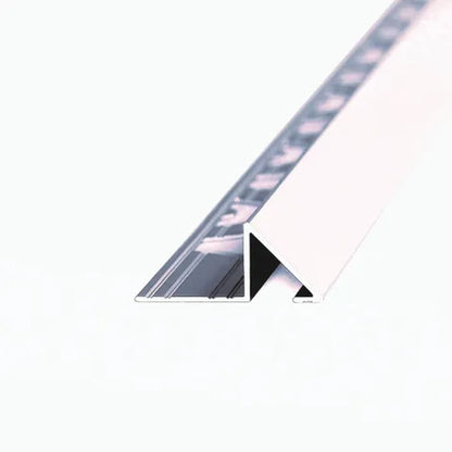 Amark Triangular Aluminium Tile Trim - Matte Silver
