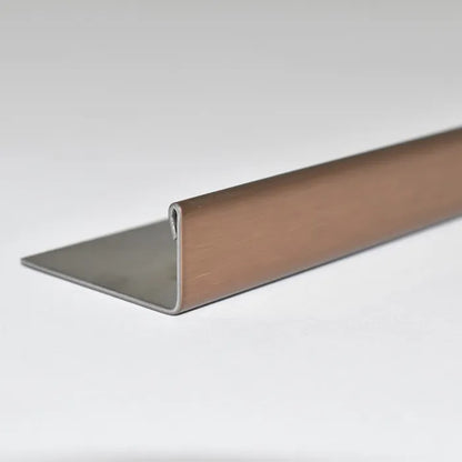Amark L-Profile Stainless Steel Angle - Brushed Rose Gold